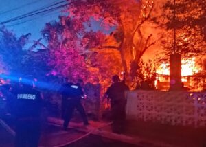 Incendio casa